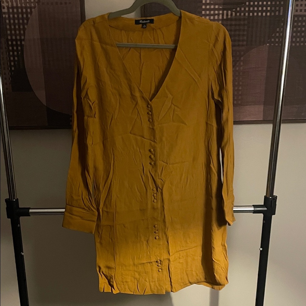 Madewell Golden Button-Front Tunic